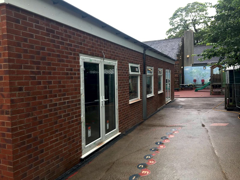 School Extension built by Crossley Construction