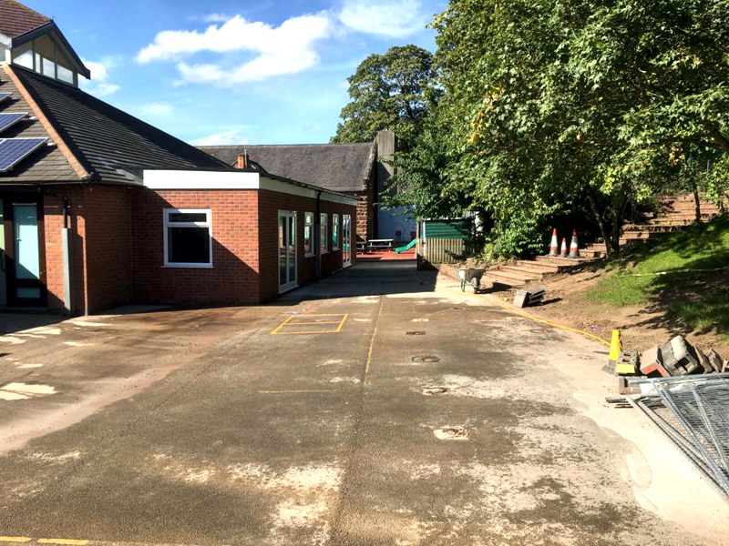 School Extension built by Crossley Construction